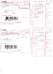 ソリマチ SR353 払込取扱票・コンビニ収納 500枚