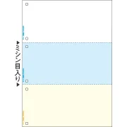 FSC2080Z マルチプリンタ帳票FSC A4カラー3面6穴大入
