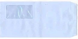 弥生 333111 窓付き封筒 長3(アクア) 200枚