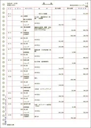弥生 335001 元帳3行明細用紙 1000枚