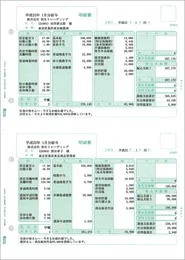 弥生 336001G 給与明細書(グリーン) 500枚