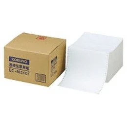 EC-M5101 連続伝票用紙白紙 10×11 2000枚