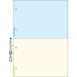 FSC2011マルチプリンタ帳票FSC A4 カラー 2面 4穴
