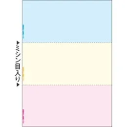 FSC2012 マルチプリンタ帳票FSC A4 カラー 3面