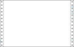 GB373 ストックフォーム B5ヨコ・白紙 250セット