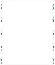 GB375  ストックフォーム B5タテ 2P 白紙