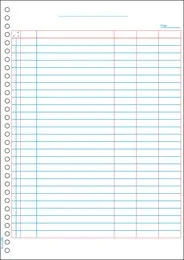 GB946 元帳 A4タテ 30穴  対応プリンタ