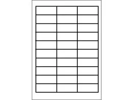 OBC LTJ-21 単票タックシール(バーコード用)【販売終了】