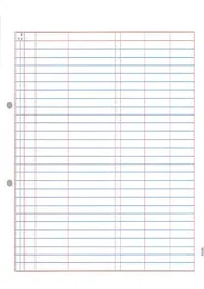 PCA PA1202G 元帳B 1,000枚 【旧PA1202F】