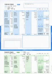 ソリマチ SR2321 給与・賞与明細書(封筒型・シール付き) 100枚入【販売終了】
